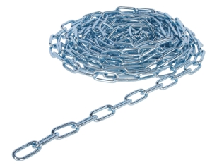 Łańcuch prosty, ocynkowany 10 m x 6 mm, Kerbl