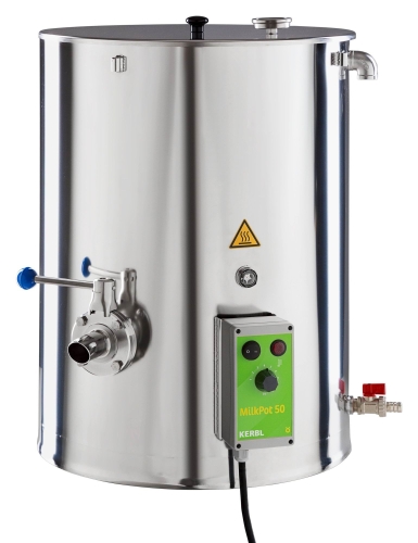 Podgrzewacz do mleka MilkPot 50 l 70 W stal nierdzewna Kerbl