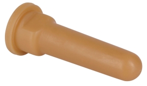 Smoczek kauczukowy do zaworu FixClip" , beżowy, 5 szt., Kerbl"