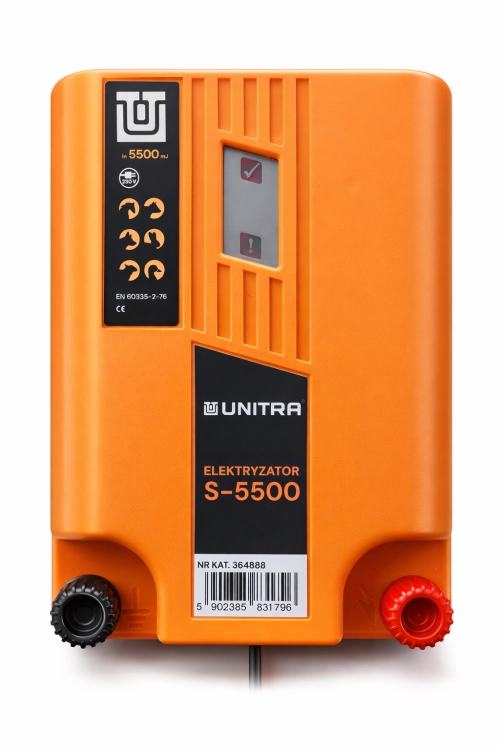 Elektryzator sieciowy Unitra S 5500 na dziki dla koni bydła owiec i kóz  5,5J