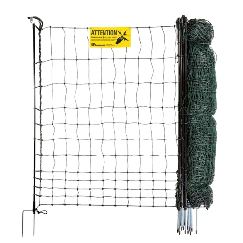 Siatka elektryczna dla drobiu pastuch elektryczny 50 m/110 cm