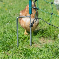 Siatka elektryczna dla drobiu pastuch elektryczny 25 m/120 cm