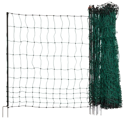 Siatka nieelektryczna dla drobiu, 50 m, 106 cm, podw. szpic, zielony, Kerbl