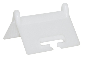 Listwa ochronna krawędzi ładunku do pasa transportowwego, 13,7 cm, 10 szt., biały, Kerbl