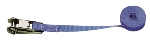 Pas transportowy jednoczęściowy z napinaczem, 5m x 25mm, 800 kg, 0,72 kN, niebieski, Kerbl