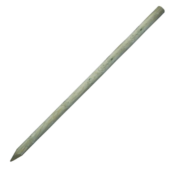 Palik ogrodzeniowy Pomelac drewniany okrągły Fi 10 / 200 cm