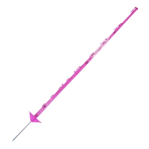 Palik słupek Pomelac 154 cm koni 2 stopki różowy