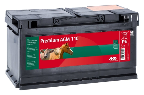 Akumulator Premium AGM 12 V, 110 Ah, AKO