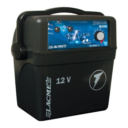 Elektryzator akumulatorowy Lacme Secur 300 + panel słoneczny SUN 33W