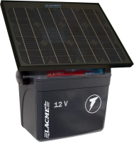 Elektryzator akumulatorowy Lacme Secur 300 + panel słoneczny SUN 33W