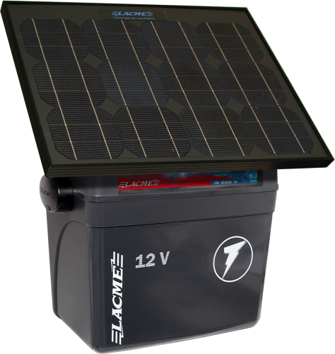 Elektryzator akumulatorowy Lacme Secur 300 + panel słoneczny SUN 33W