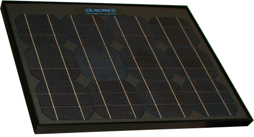 Panel słoneczny 33 W z mocowaniem do elektryzatorów Lacme Secur