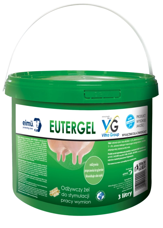 Eimü Eutergel Żel 3 L do stymulacji pracy wymion