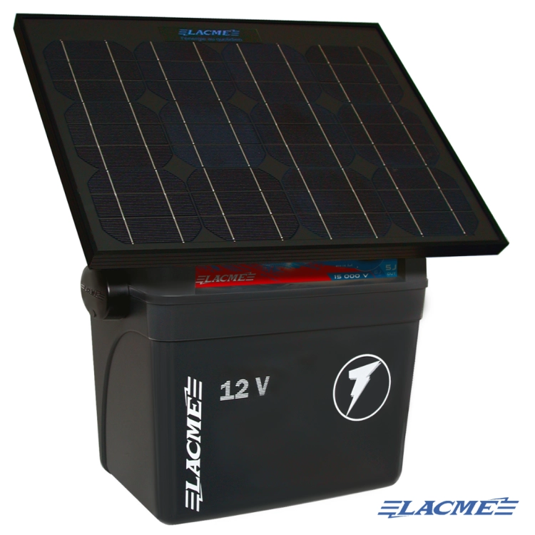 Elektryzator Lacme Secur 500 z panele słonecznym Sun 33W