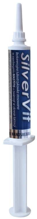 SilverVit Tubostrzykawka bezkarencyjna z nanosrebrem na mastitis 10ml
