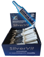 SilverVit Tubostrzykawka bezkarencyjna z nanosrebrem na mastitis 30 x 10ml
