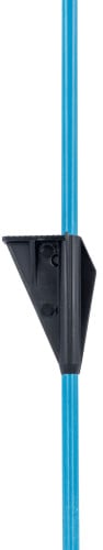Palik ogrodzeniowy Compact okrągły z włókna szklanego z izolatorami 117 cm niebieski AKO