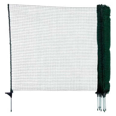 Siatka ogrodzeniowa FIX zielona 90cm/15m gęsty splot 17x17mm do ogrodu