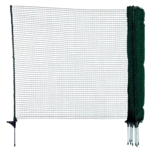Siatka ogrodzeniowa FIX zielona 90cm/25m gęsty splot 17x17mm do ogrodu