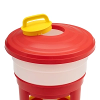 Karmidło automatyczne dla drobiu kury kaczki gęsi GAUN Imperial Hopper 30 l
