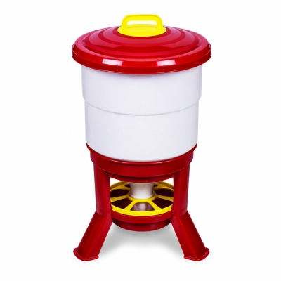 Karmidło automatyczne dla drobiu kury kaczki gęsi GAUN Imperial Hopper  50 l