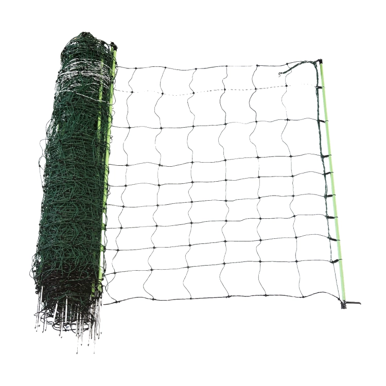 Siatka elektryczna  dla drobiu Pomelac 120 cm x 50 m z palikami H