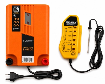 Elektryzator sieciowy Unitra S 5500 na dziki dla koni bydła owiec i kóz 5,5J