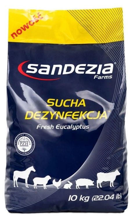 Preparat do suchej dezynfekcji 10 kg SANDEZIA