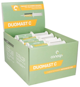 Preparat do ochrony wymienia w okresie laktacji DuoMast C, Canagri 30 sztuk