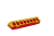 Karmidło dla drobiu, 30 cm x 10 cm, żółty/czerwony