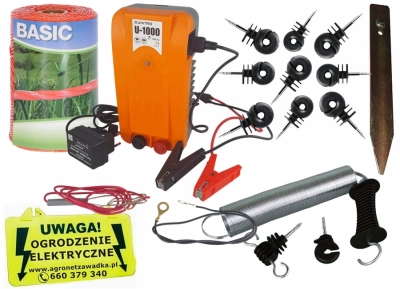 Pastuch elektryczny na bydło konie psy Z-6 Unitra U-1000