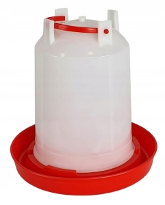 Poidło + karmnik dla drobiu kaczek gęsi kur 3l +3kg   