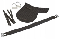 Covalliero Siodło kompletne czarne 17,5"