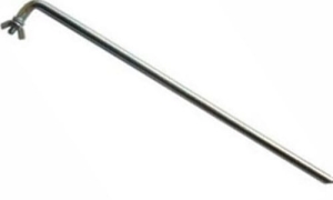 Palik uziom 33 cm o przekroju okrągłym