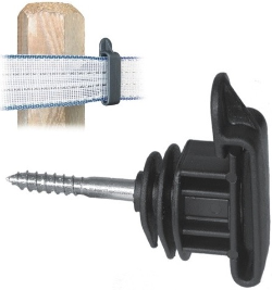 Izolator Pomelkac IRUVIS wkręcany do taśmy 10-40mm (100 sztuk)