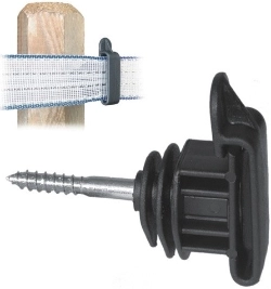 Izolator Pomelkac IRUVIS wkręcany do taśmy 10-40mm (100 sztuk)