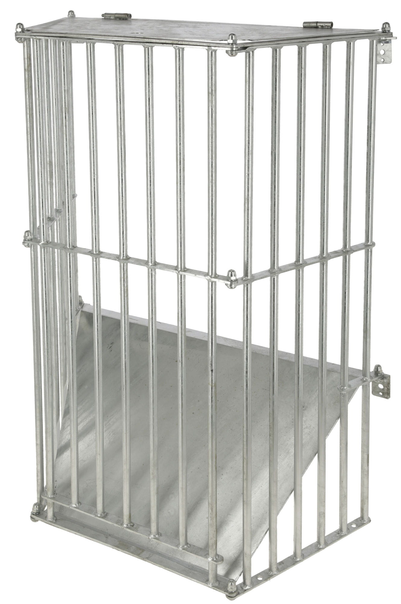 Paśnik ścienny na siano dla konia Slow Feed Plus 81 cm x 41 cm x 114 cm Kerbl